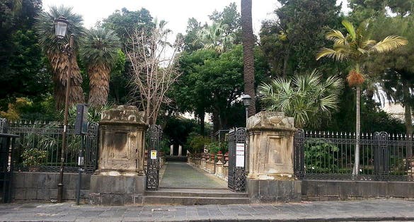 photo of view of Orto Botanico dell'Università di Catania, Italy.