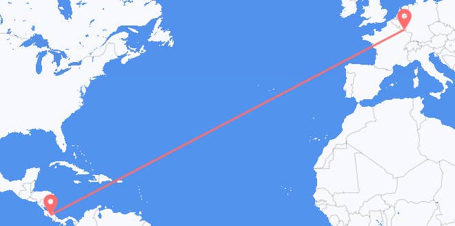 Costa Rica a Luxemburgo