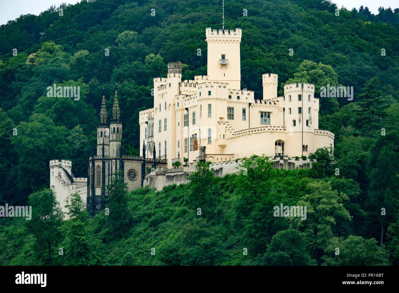 photo of view of Stolzenfels Castle,Koblenz-Stolzenfels Germany.