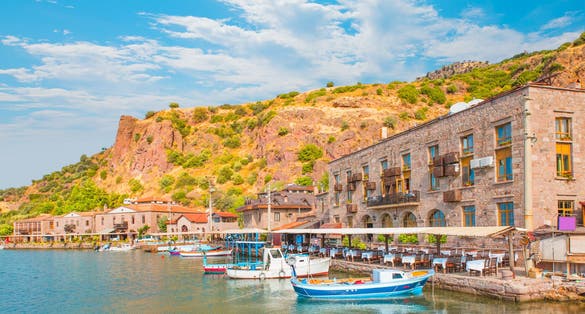 Assos (Behramkale) Ancient Harbor - Canakkale, Turkey