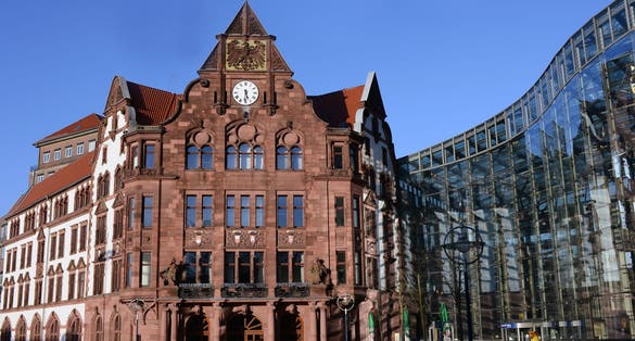 Dortmund, Downtown, Town house, Germany.