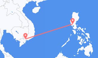 Ho Chi Minh City to Angeles