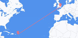 法属圣马丁 目的地 英国