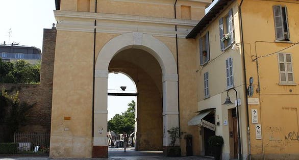 photo of view of Porta Adriana, Ravenna, Italy.