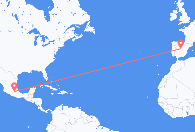 Ciudad de México a Madrid