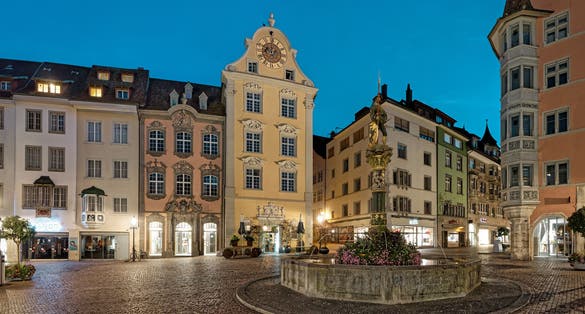 photo of view of Schaffhausen, Switzerland.