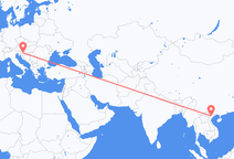 ハノイ ザグレブへ