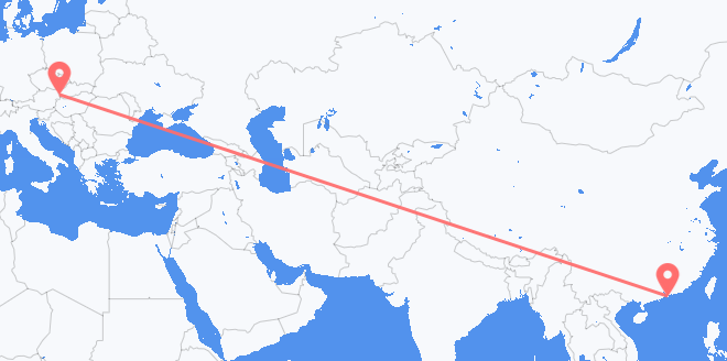 香港 目的地 斯洛伐克