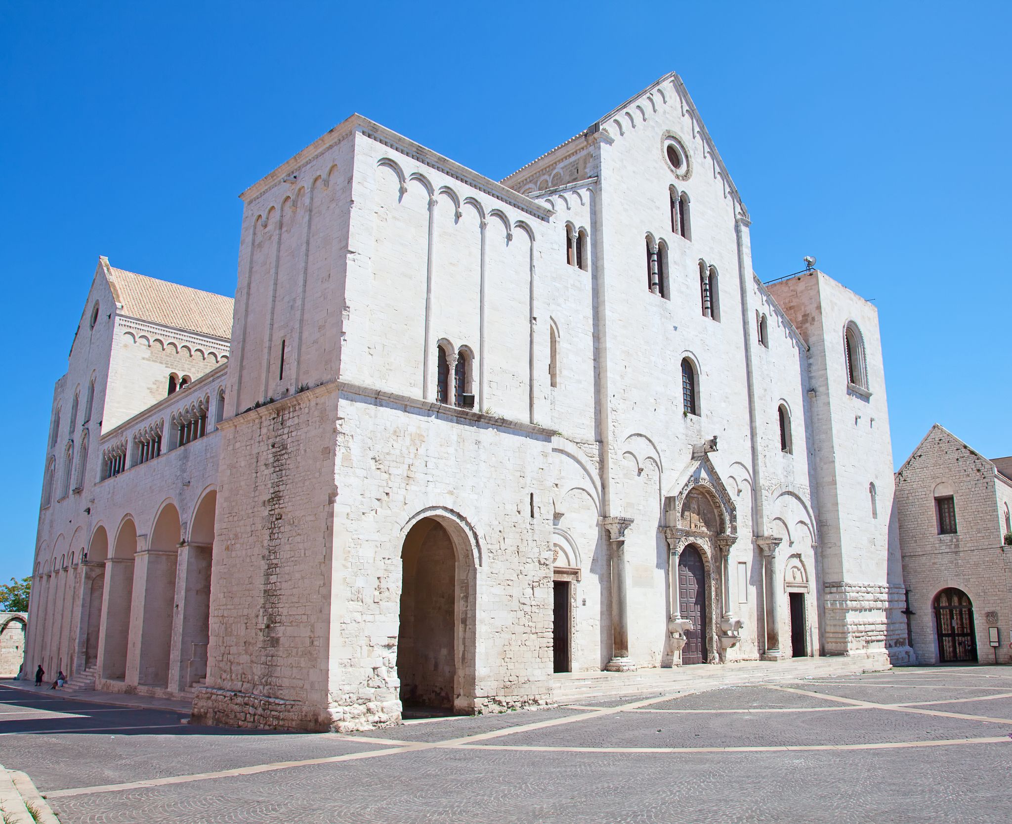 photo of Famous Saint Nicholas church in Bari, Italy .