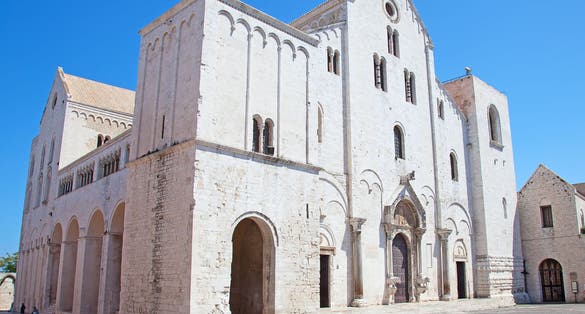 photo of Famous Saint Nicholas church in Bari, Italy .
