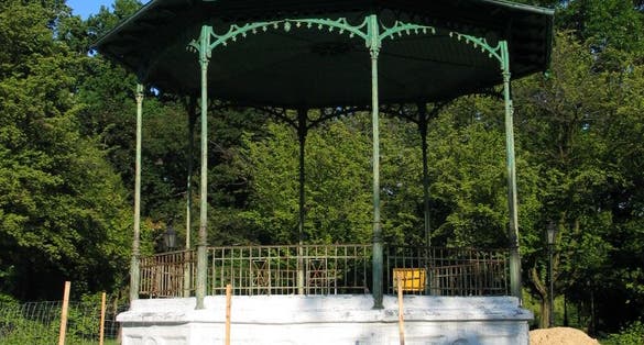 Park Źródliska Łódź,Poland.