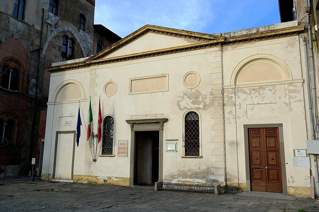 photo of view of Museo di san Matteo, entrata, Pisa, Italy.
