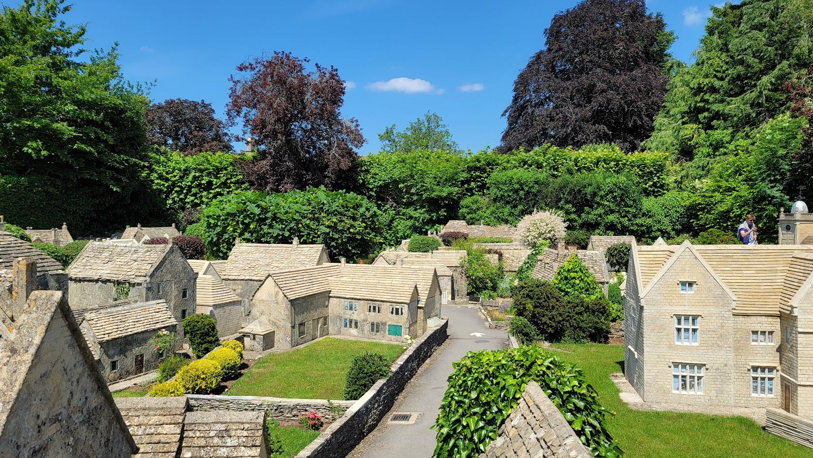 The Model Village, Bourton-on-the-Water, Cotswold, Gloucestershire, South West England, England, United Kingdom
