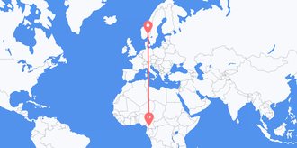 le Cameroun pour la Norvège