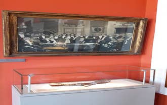 Photo of aerial view of Chania with the amazing lighthouse, mosque, venetian shipyards, Crete, Greece.