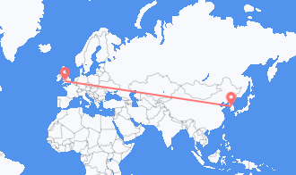 South Korea to Wales