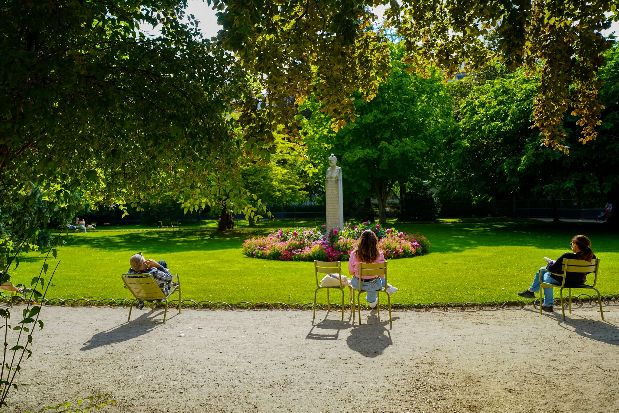 Photo of Luxembourg gardens in Paris, France
