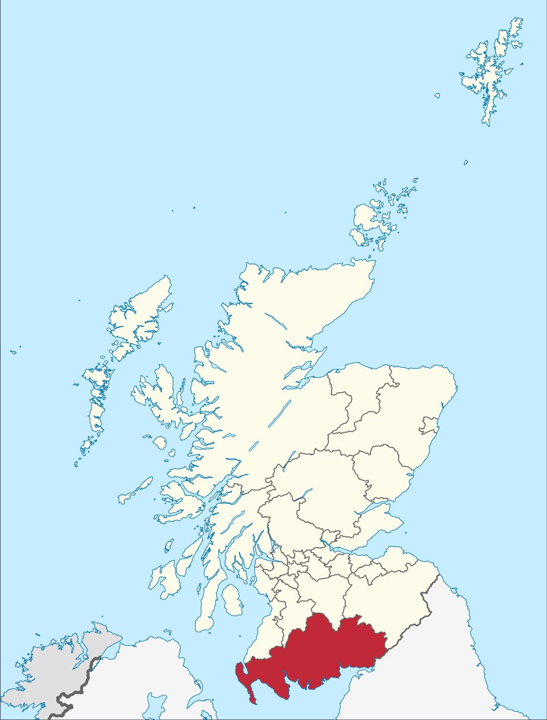 Dumfries and Galloway - region in United Kingdom