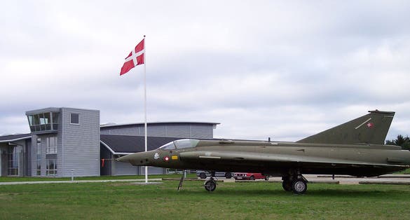 Photo of the Danmarks Flymuseum, Denmark. It has a collection of around 70 aircraft from the period 1911 until 2000. Around 60 aircraft are on display.