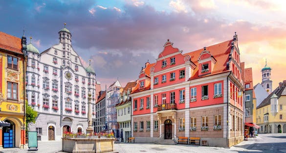 photo of Old city of Memmingen, Germany.