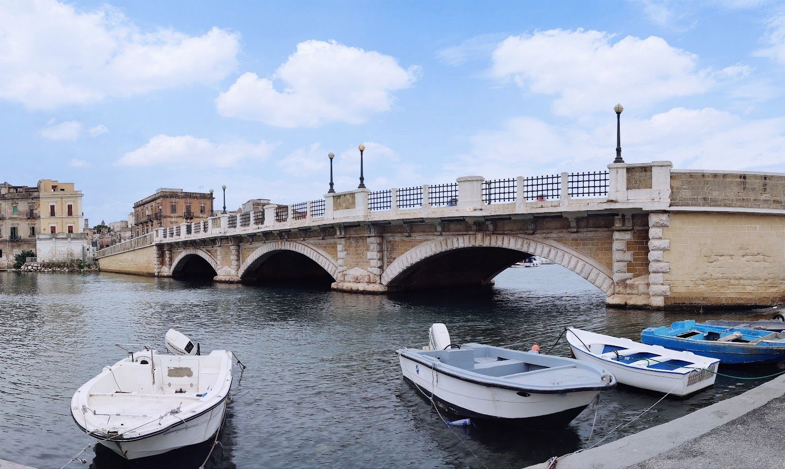 Ponte di Porta Napoli, Taranto, Apulia, Italy