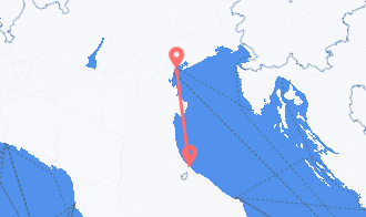 Train tickets from Venice to Rimini