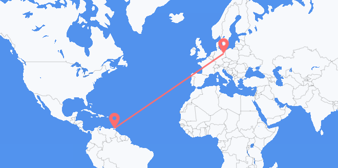Trinidad & Tobago to Germany