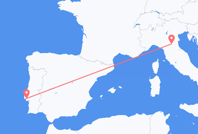 Lisbon to Bologna