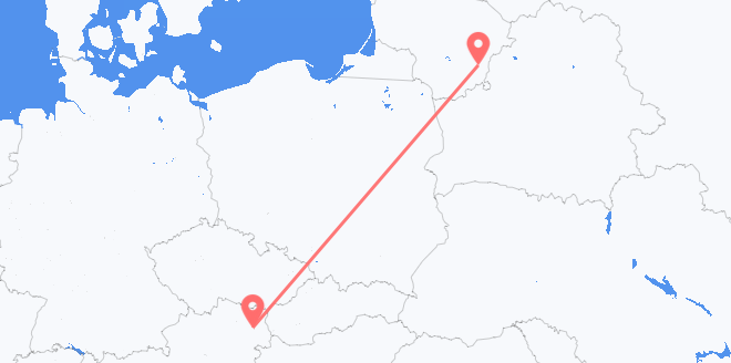 Österreich nach Litauen