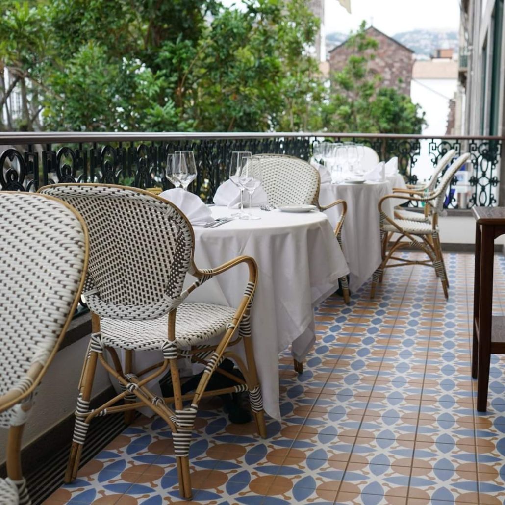 Golden Gate Grand Café in Funchal,Portugal.