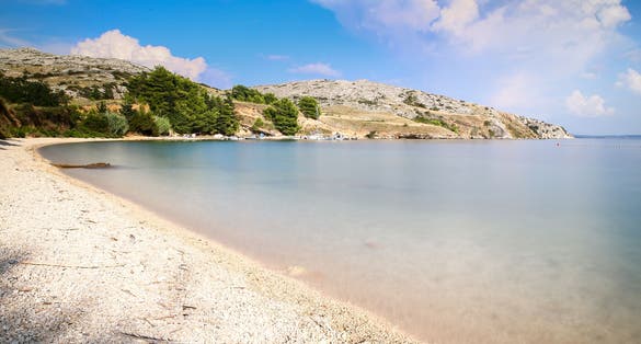 Photo of Pag Island, Smokvica beach, Croatia.