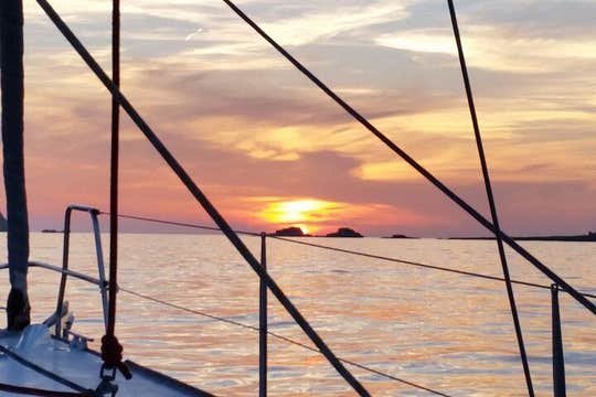 Boat excursion in the bay of Palma