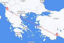 Tirana to Antalya