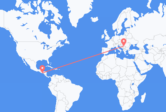 San Salvador nach Belgrad