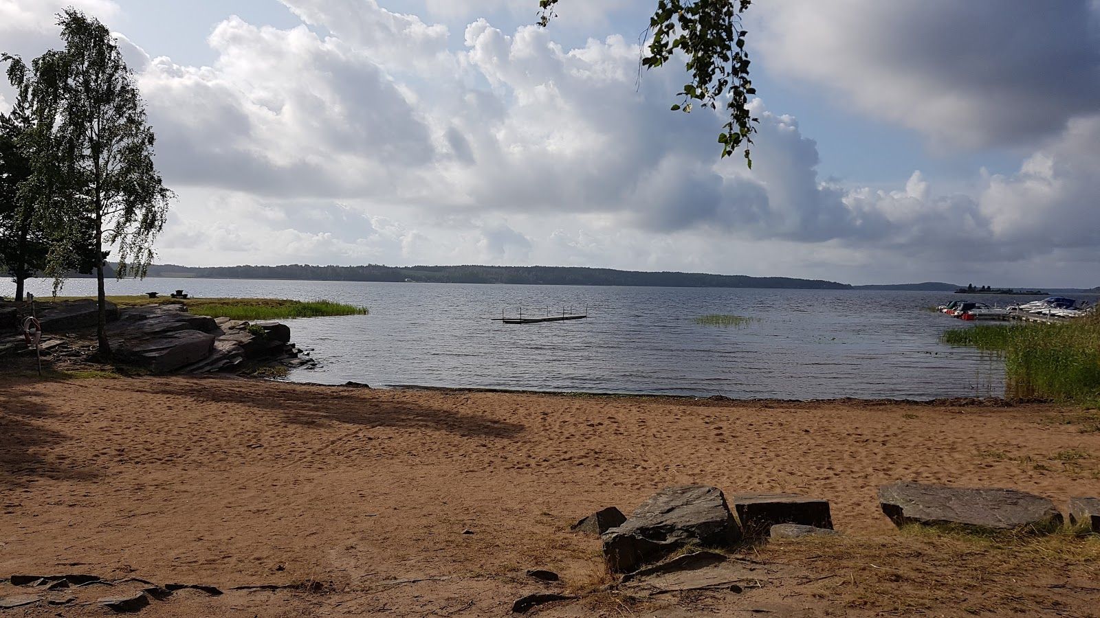 Alsters strandbad, Karlstads kommun, Värmland County, Sweden