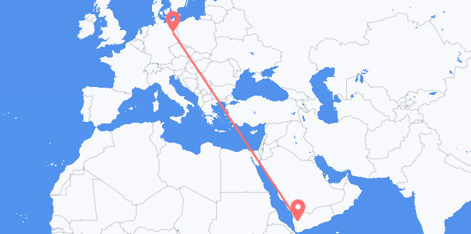 Yemen to Germany