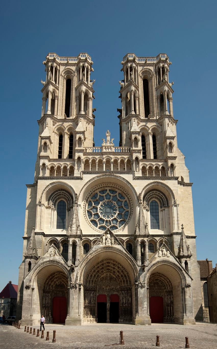 Cathédrale Notre-Dame de Laon, Laon, Aisne, Hauts-de-France, Metropolitan France, France