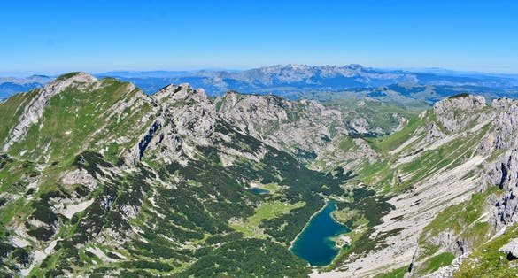 Photo of Big Skrcko Lake, Veliko Skrcko Jezero, Bobotov Kuk, Durmitor National Park, Montenegro.
