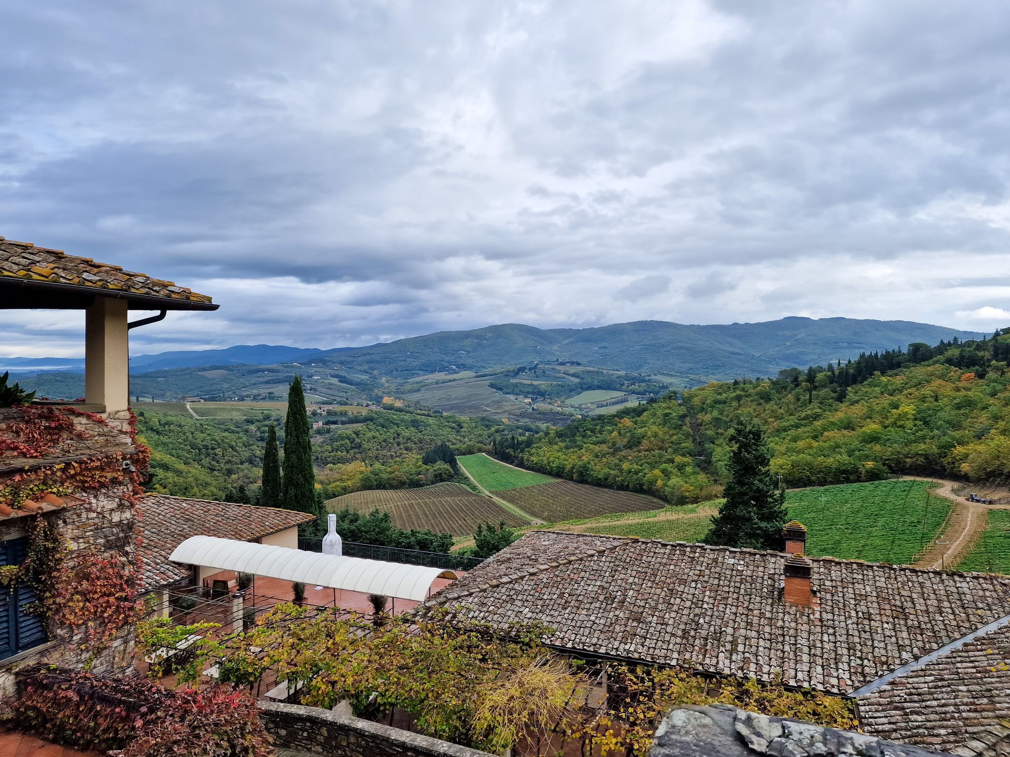 Verrazzano Castle. A vineyard in Tuscany, one of Italy's most popular areas.
