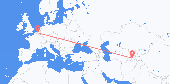 Tagikistan al Belgio