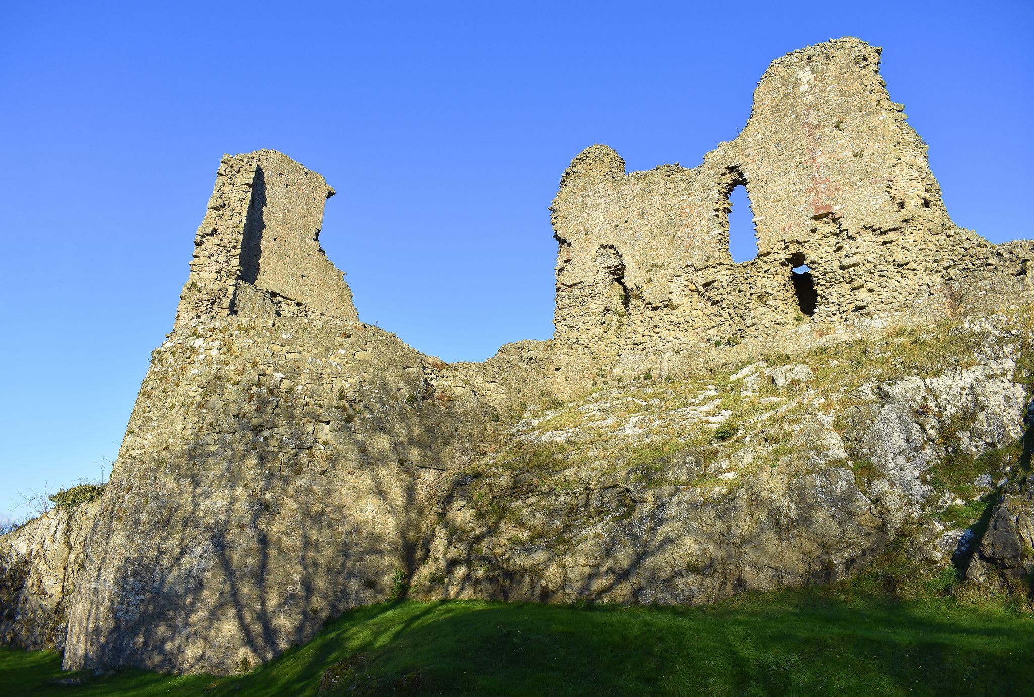 Photo of Montgomery Castle Ruin, Wales.