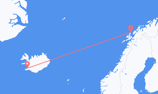 Reykjavik to Andenes