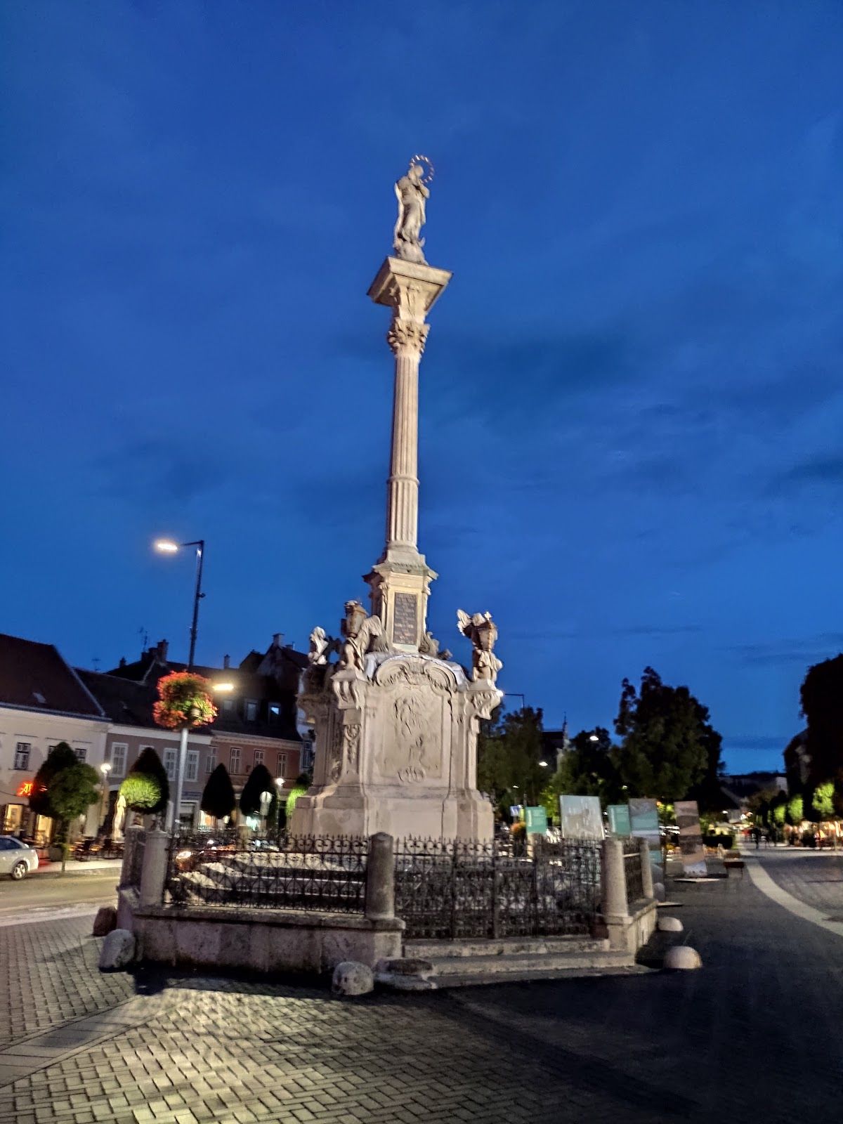 Mária-oszlop, Sopron, Soproni járás, Győr-Moson-Sopron, Western Transdanubia, Transdanubia, Hungary