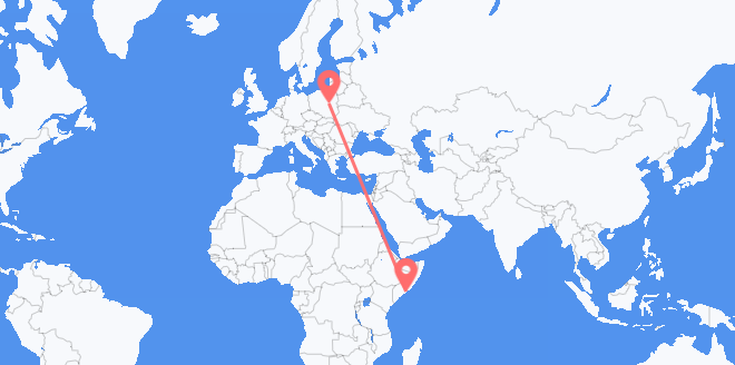 Somalia to Poland