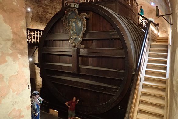 photo of view of Heidelberg Tun, Heidelberg, Germany.