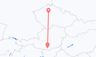 Train tickets from Klagenfurt to Prague