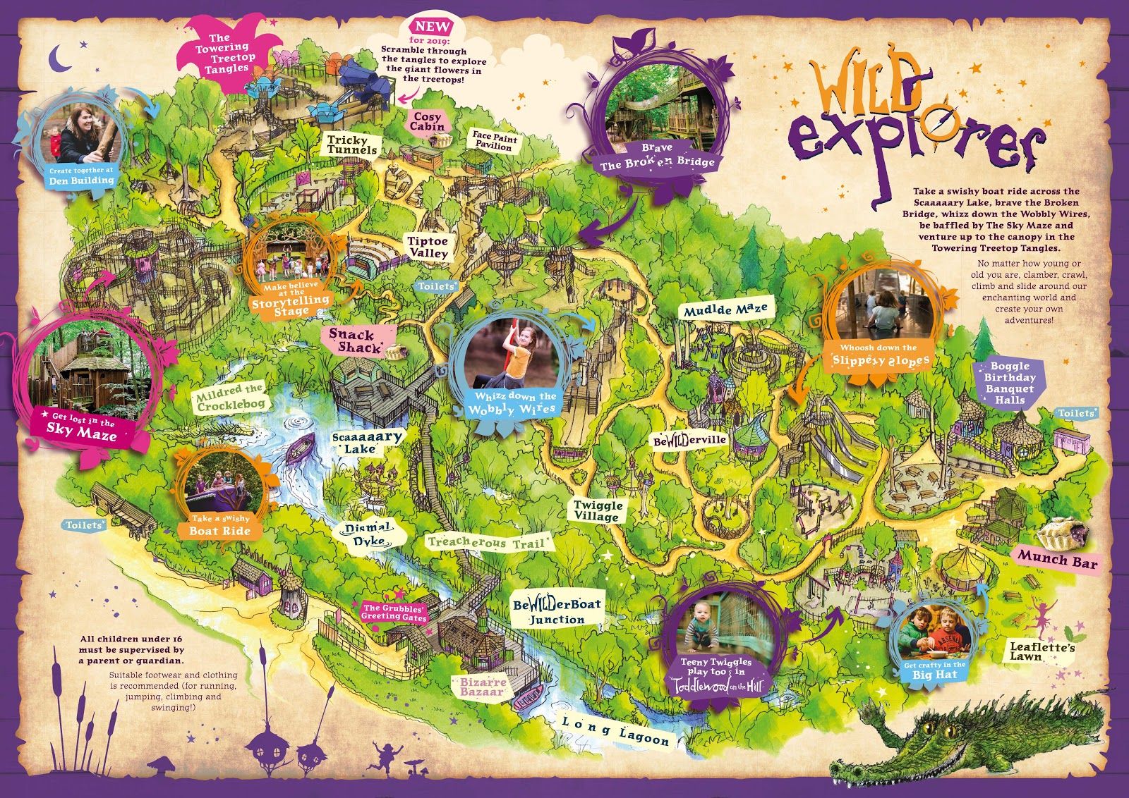 BeWILDerwood Norfolk, Hoveton, North Norfolk, Norfolk, East of England, England, United Kingdom