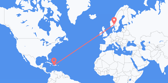 Haïti pour la Norvège