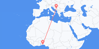Benin nach Bosnien und Herzegowina