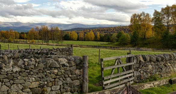 Photo of The Highland Folk museum is in Newtonmore, a small town in the Cairngorms, Highland Scotland/Highland Folk Museum Two.